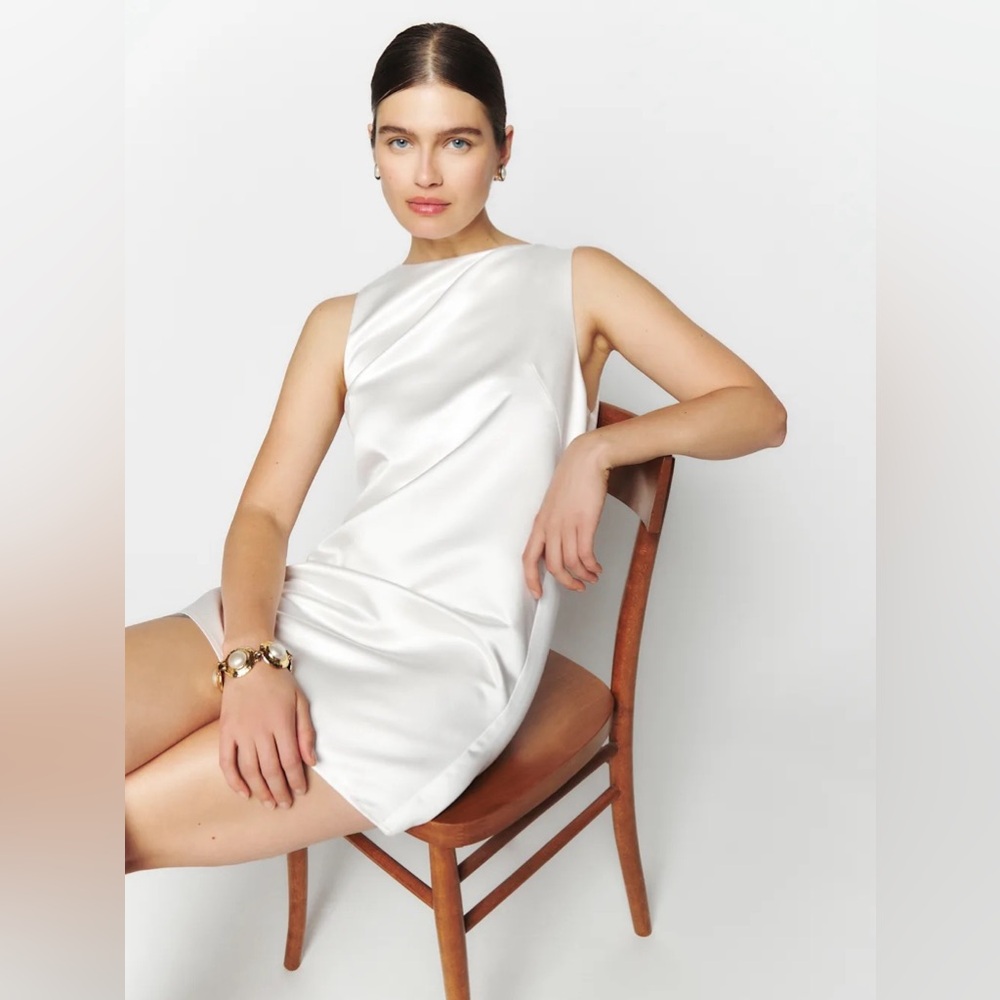 Reformation Sarena Dress - White